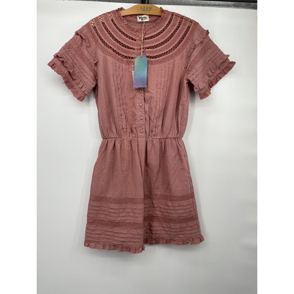 Show Me Your MuMu Dresses & Skirts - Show me your Mumu Women's Size‎ Small Crochet Eyelet Dress costal boho  summer